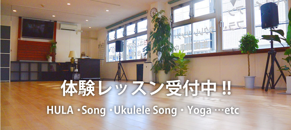 体験レッスン受付中